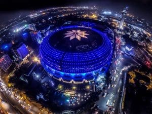 AERIAL NIGHT VIEW OF HOTEL SAHARA STAR.JPG Manish Sodhi: Adaptability to change is the only way to survive