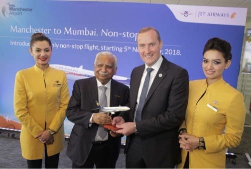 Jet Airways Direct Flight From Mumbai to Manchester Jet Airways: Direct Flight From Mumbai to Manchester