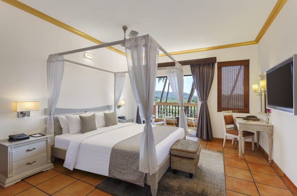 Executive Suite Bedroom 1 Lemon Tree opens Lazy Lagoon, Baga in spectacular Goa