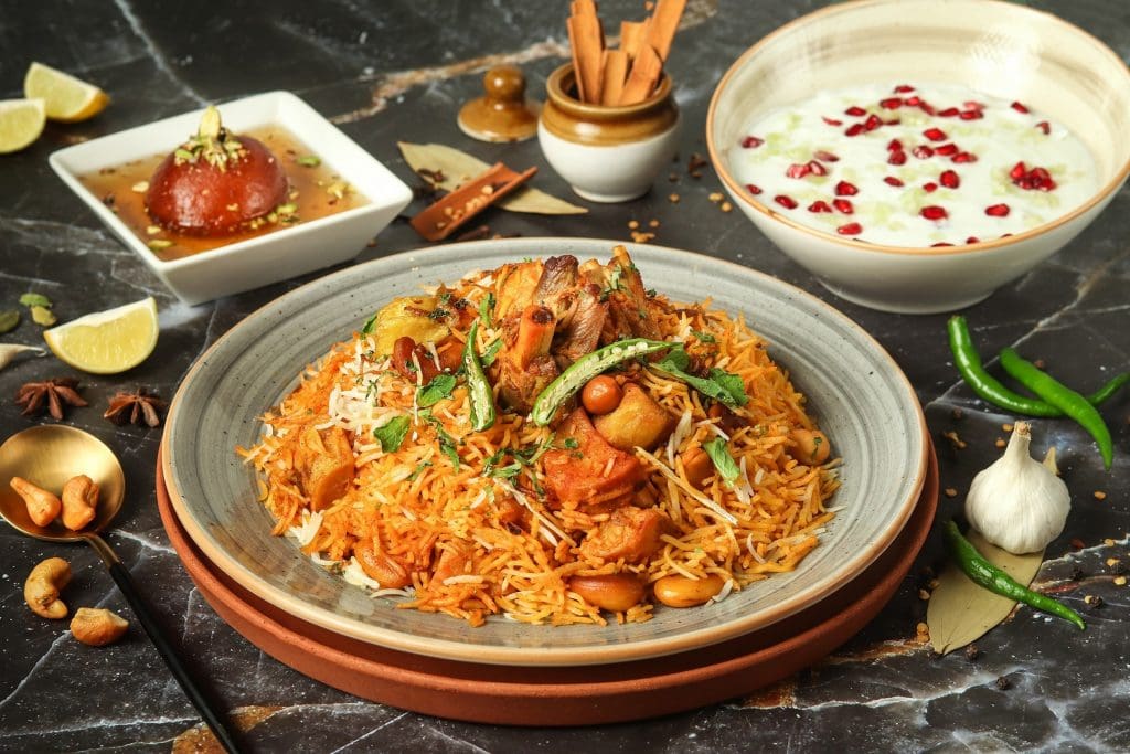 Mumbai street food - Gosht Bohri Biryani