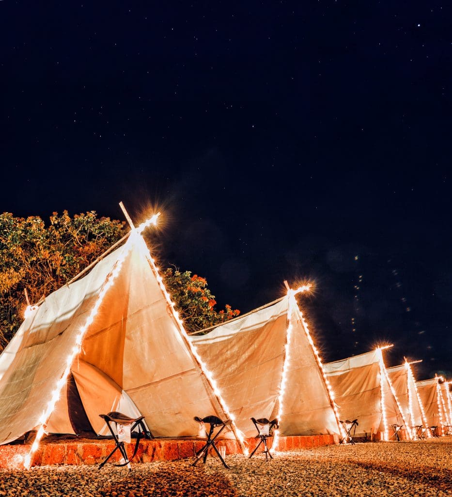 IMG 3790 Movies under the sky Weekends near Mumbai for great Tent stays and Glamping