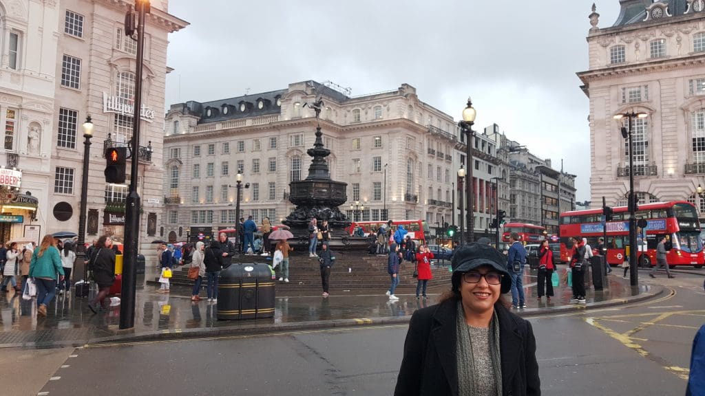 Travelling London Ritu Bhatia Kler : A journey of a 1000 miles must begin with a single step