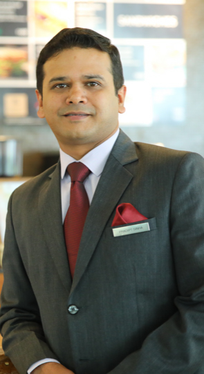 Pradipt Sinha, Director, Food & Beverage,   Crowne Plaza Today New Delhi Okhla   