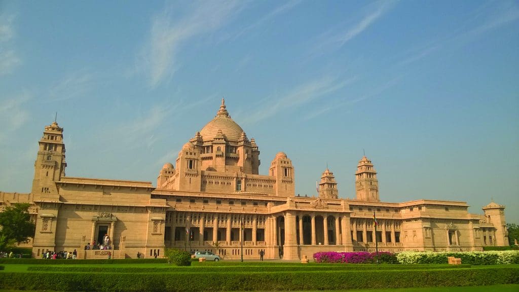 View of the Umaid Bhawan Palace in 2015 Live like a Royal: 6 famous Luxury Heritage Hotels in India