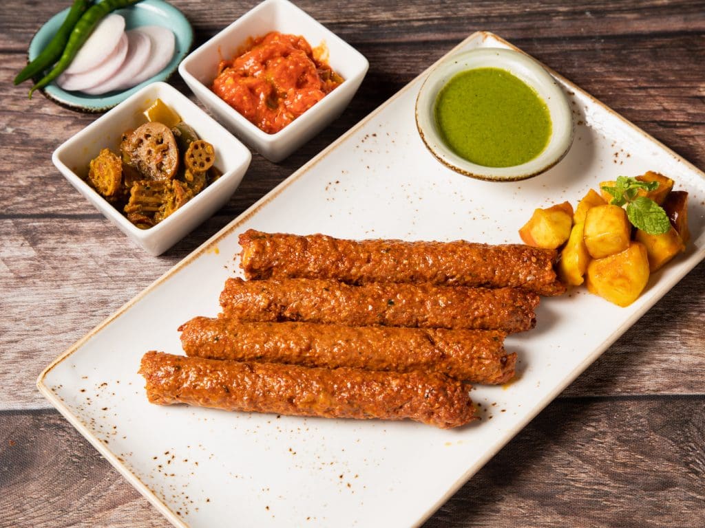 Lucknowi Seekh Kebab