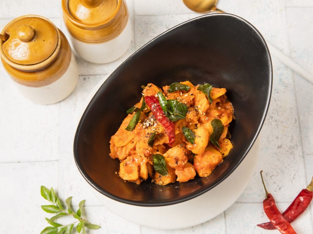 Try your hand - 20 most popular dishes at Indian weddings 29 12 Nadru singhede ka chowgra Try your hand - 20 most popular dishes at Indian weddings