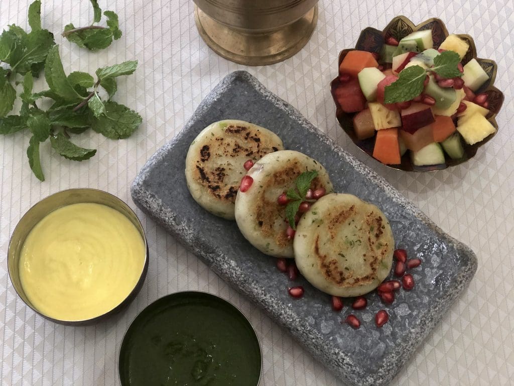 Indian Master Chef Maharaj Bhuralal Navratri food is Shakarkand ki Tikki