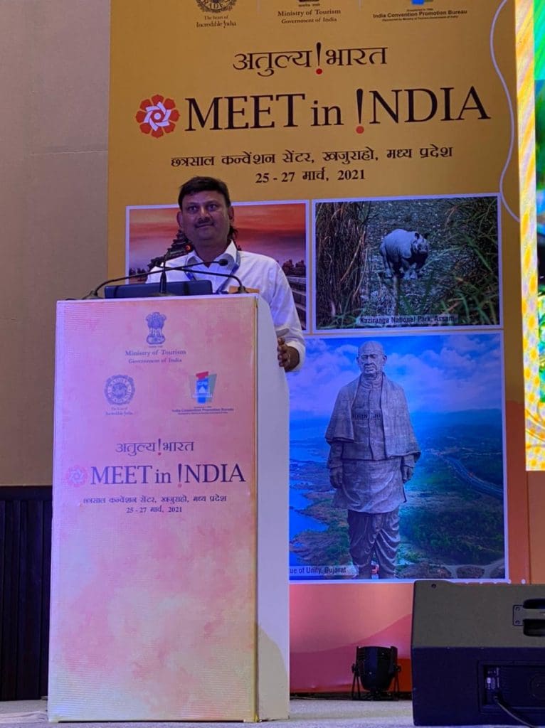 GKV Rao C&MD ITDC encourages Responsible Tourism’ at the ‘Meet in India’ Roadshow 1 GKV Rao IAS