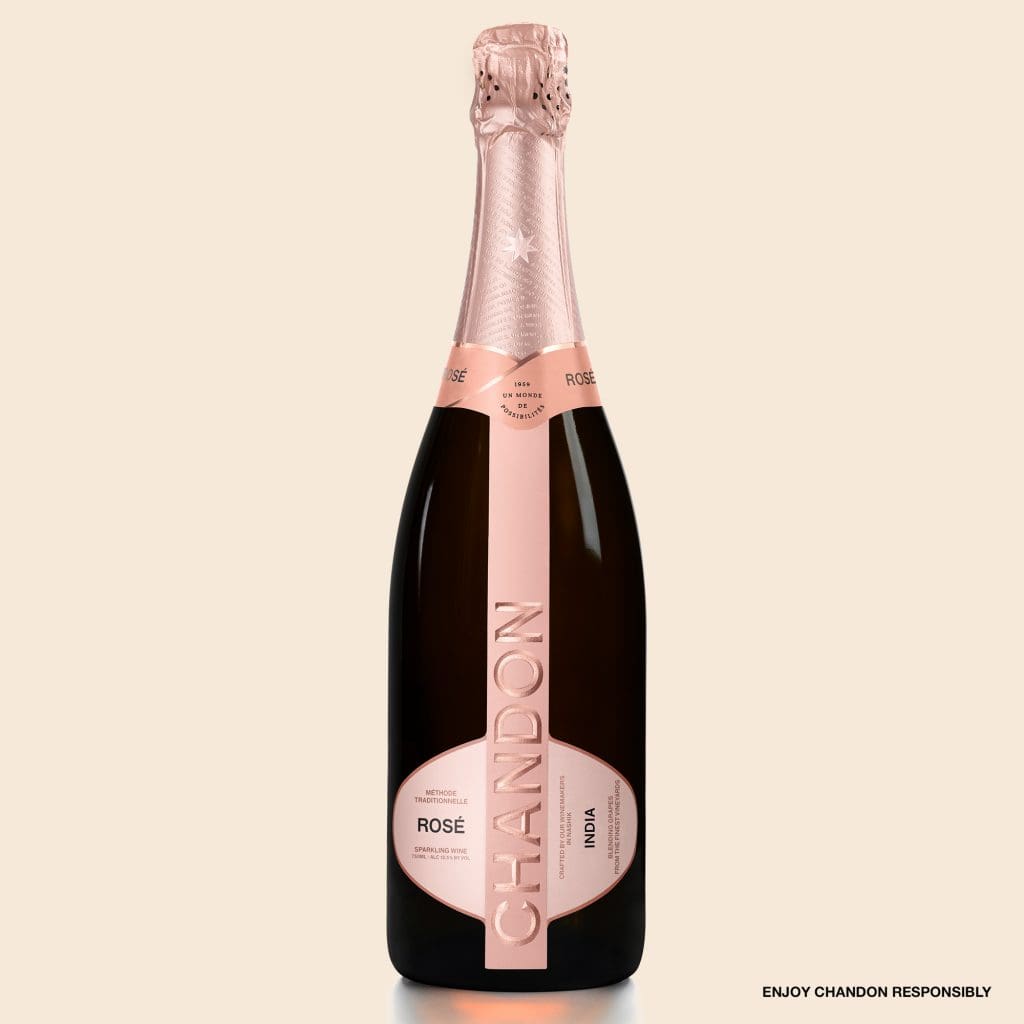 Chandon India Rose Chandon India announces a dynamic new brand design