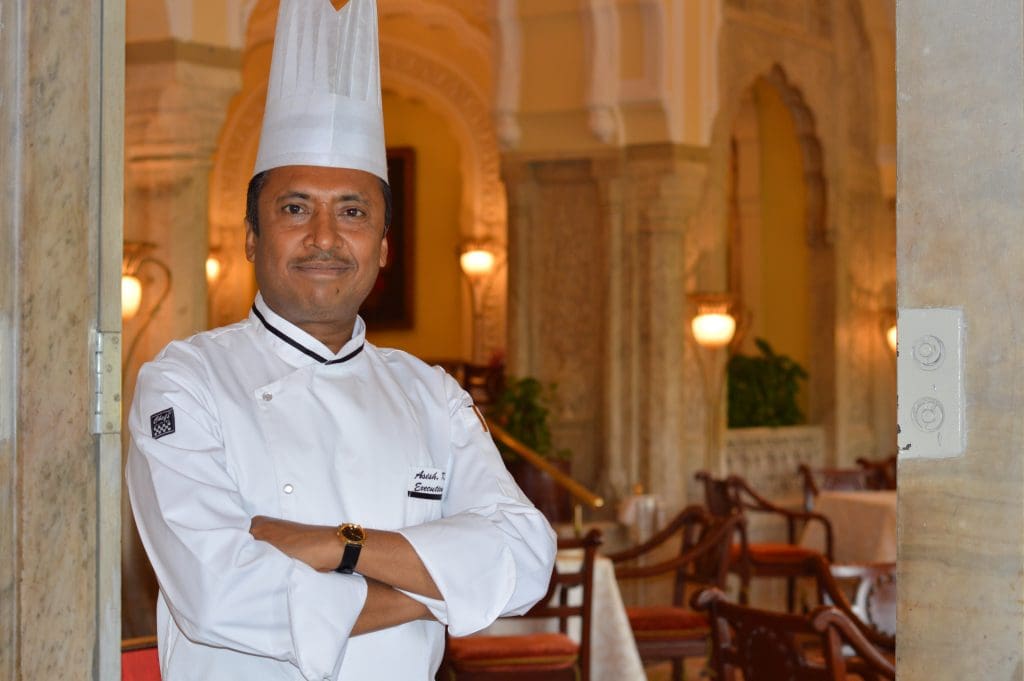 Executive Chef Asish Roy Rambagh Palace Jaipur Try your hand - 20 most popular dishes at Indian weddings