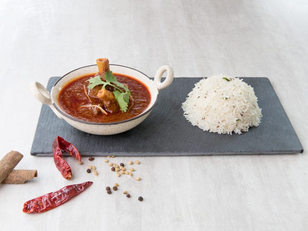 Try your hand - 20 most popular dishes at Indian weddings 3 Laal Maas Rambagh Palace Jaipur Try your hand - 20 most popular dishes at Indian weddings