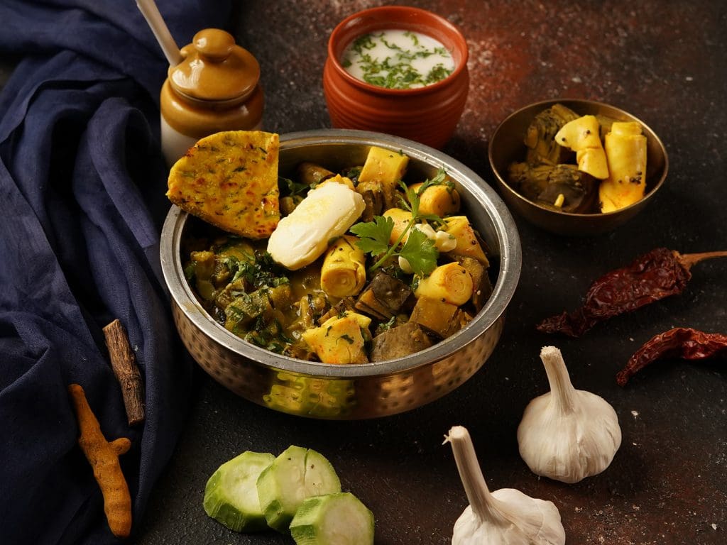 Exec Chef Ranjan Rajani for Navratri  - Turai Patra aur khandvi nu saag