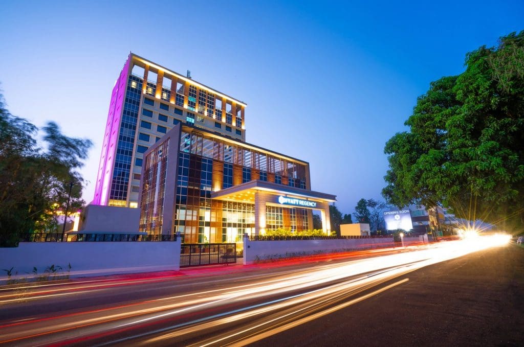 Anish Kuttan appointed new General Manager at Hyatt Regency Thrissur 1 exterior night Anish Kuttan appointed new General Manager at Hyatt Regency Thrissur