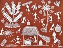 Tribal Paintings: Top Places to Visit to See Tribal Paintings of India -  Tripoto