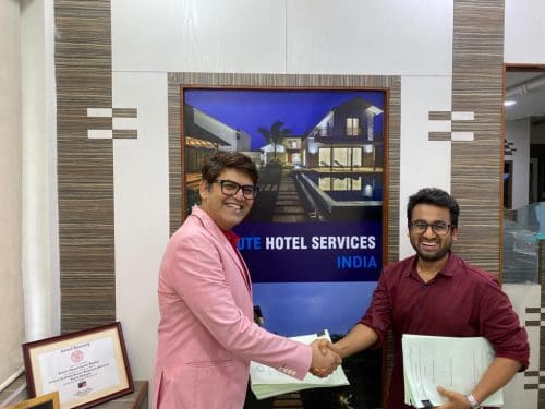 Absolute Hotel Services signs agreements for 2 of its brands to expand its Indian portfolio 3 Dhairya Valia Director & Sameer Dharkar,