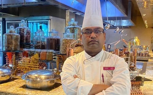 Sr Chef de Partie Harish Kumar edited Favourite Chocolate Delight : Sr Chef de Partie Harish Kumar, Crowne Plaza New Delhi Okhla