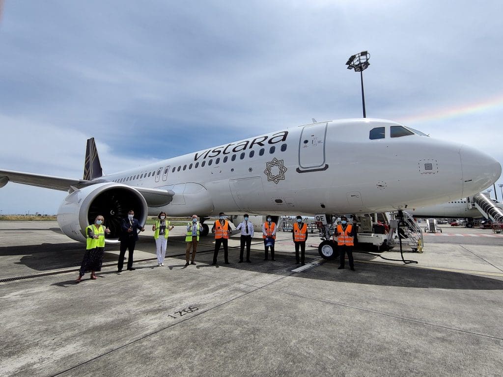 Vistara Airbus A320neo 