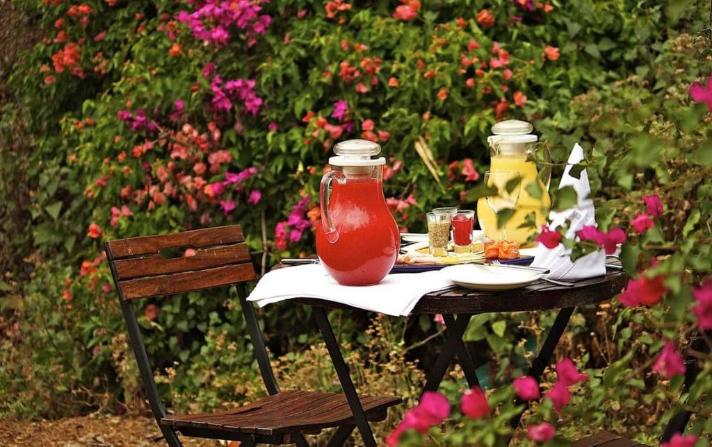 Outdoor Dining - Ananda in the Himalayas