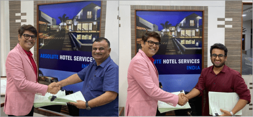 Absolute Hotel Services signs  Agreements with Valia Hospitality And Realty 