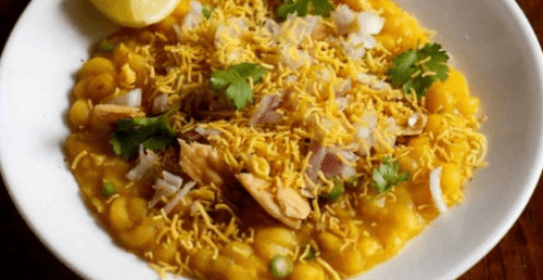 Ragda chat- 10 best street food in Hyderabad