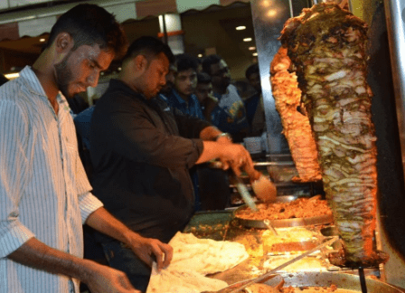 Shawarma- 10 best street food in Hyderabad