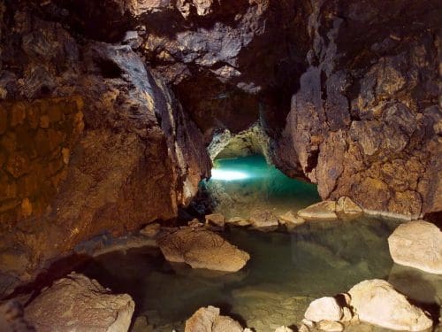  Czech Dive into Punkva Underground River