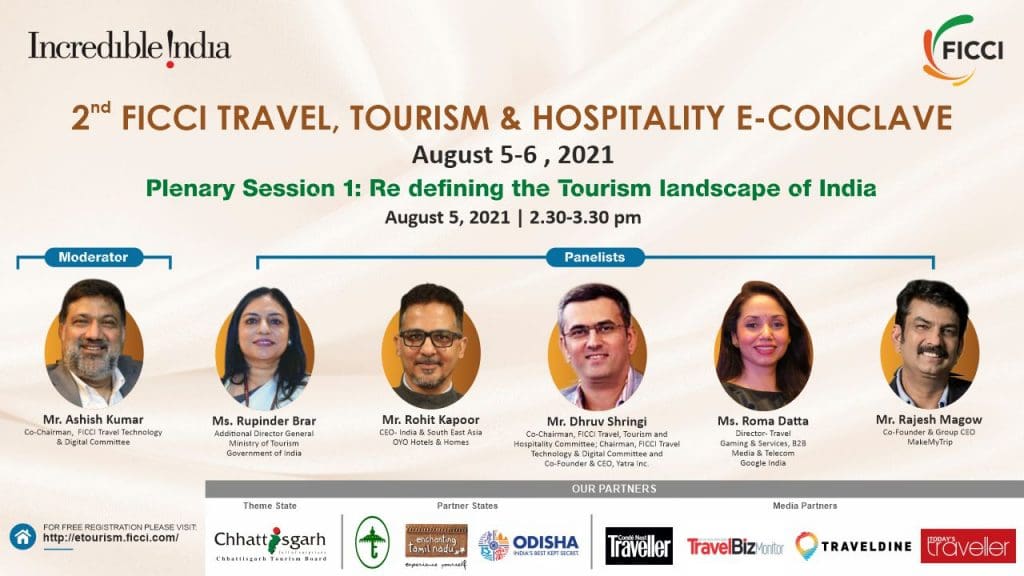 Plenary1 FICCI to organise 2nd Virtual Edition of Travel, Tourism & Hospitality E-Conclave