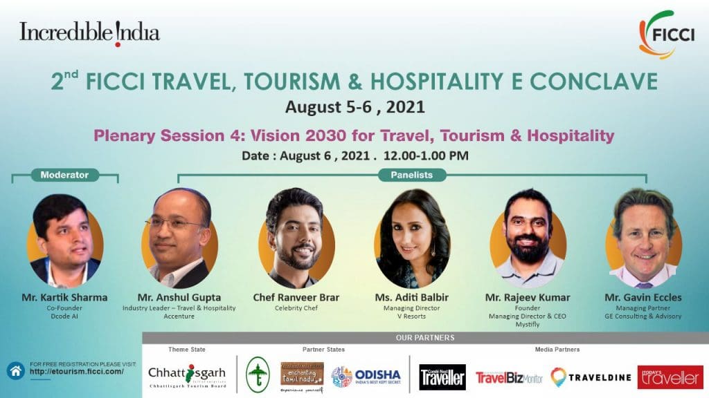 Plenary4 FICCI to organise 2nd Virtual Edition of Travel, Tourism & Hospitality E-Conclave