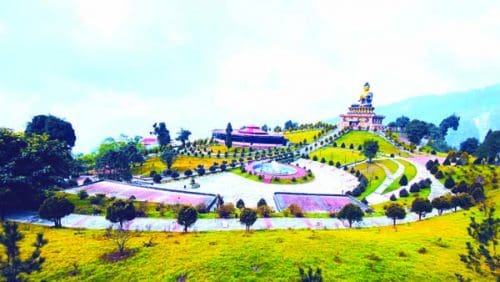 Ravangla monastery and Buddha Statue