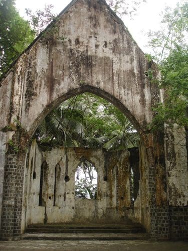 The Old Ruins at Ross Island