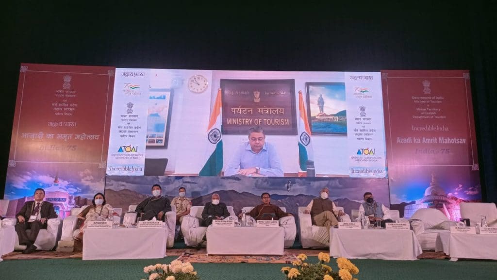 Ladakh New Start New Goals - a great event to remember 5 Arvind Singh, Secretary (Tourism), Government of India at New Start New Goals event