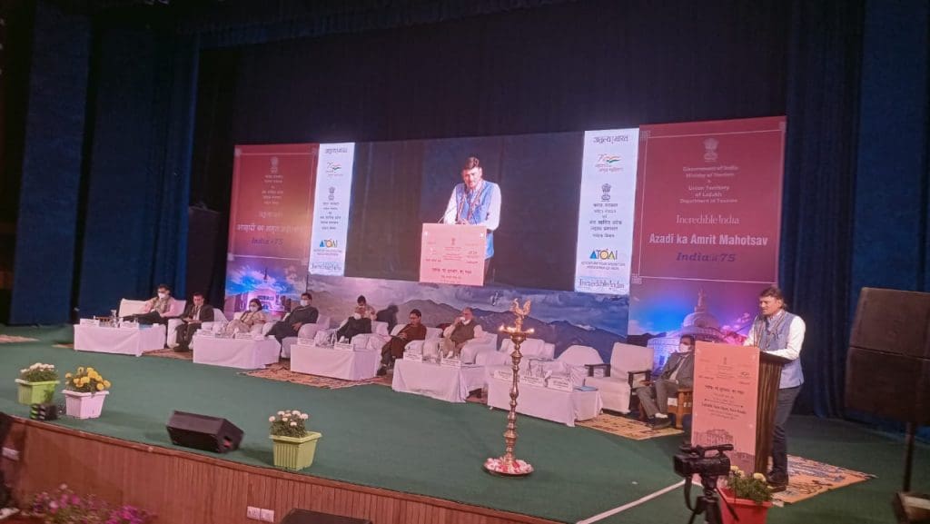 Ladakh New Start New Goals - a great event to remember 6 G. Kamala Vardhan Rao, Director General, Ministry of Tourism at New Start New Goals event