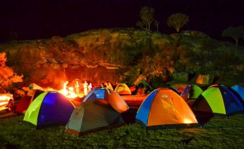 Camping at night 10 super adventure activities in Chennai!