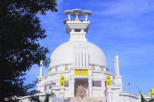 Dhauli Shanti Stupa Bhubaneswar Discover the charm of an iconic Buddhist circuit in Odisha