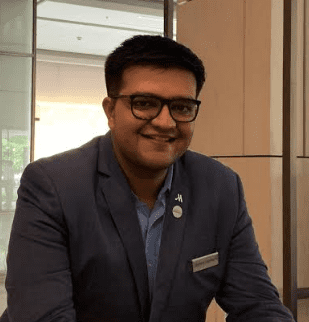 Jaydeep Vadodariya promoted as Front Office Manager at Surat Marriott Hotel 2 Jaydeep Vadodaria, Surat Marriott
