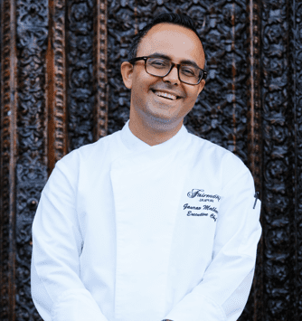 Gaurav Malhotra, newly appointed Executive Chef at Fairmont Jaipur