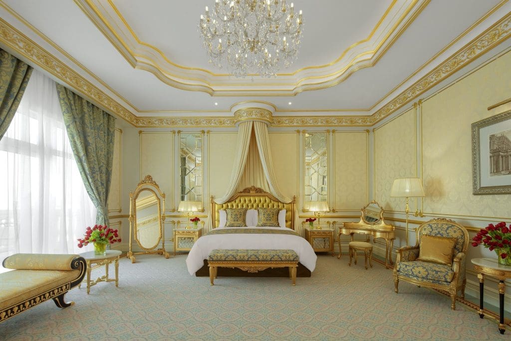Raffles The Palm Dubai - Royal Suite - Master Bedroom
