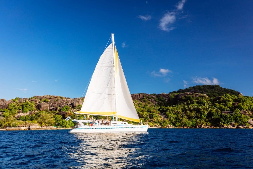 Sailing in Seychelles - Image courtesy Torsten Dickmann