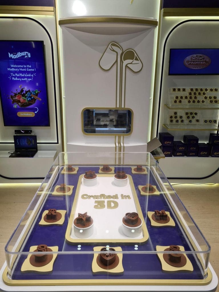 First-ever 3D printed Cadbury chocolates exclusive at The Purple Room