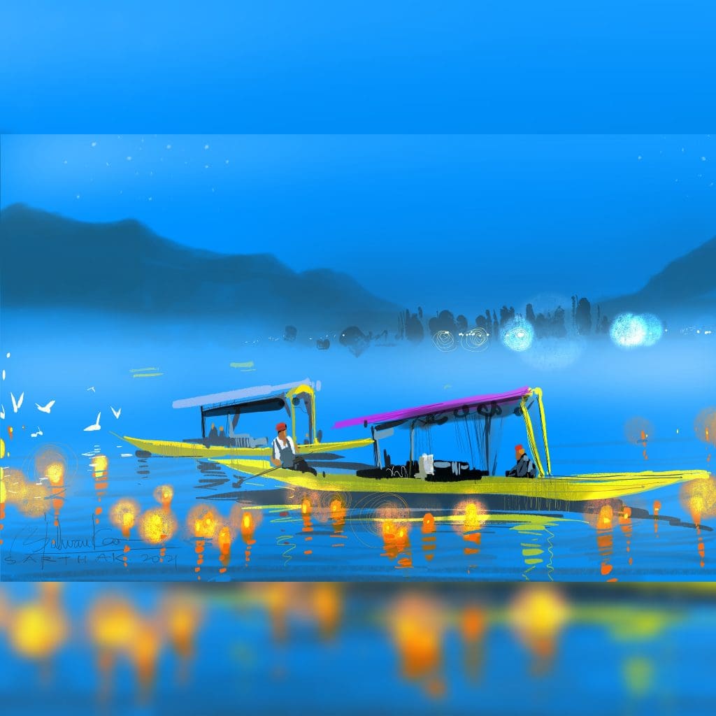 Colours of India Dal Lake - Srinagar, Jammu & Kashmir Sarthak Palwankar