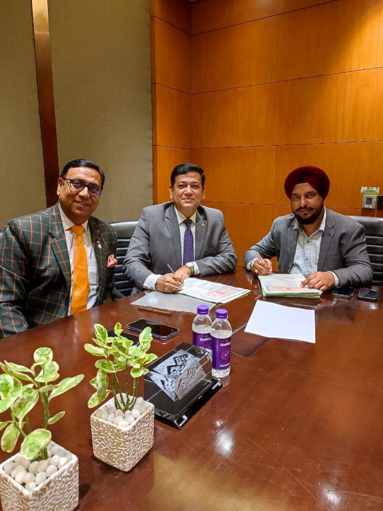 Four units sign up with Atul Upadhyay, Vice President- Pride Group Of Hotels