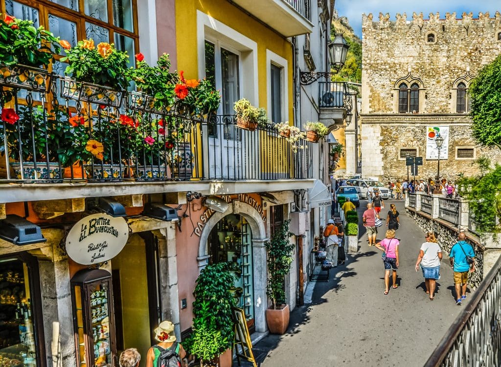  Exotic wedding destinations  - Taormina Sicilian Market