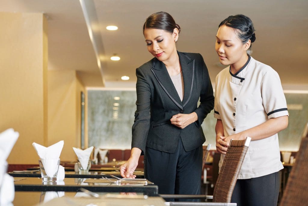 Women in the hospitality industry workforce