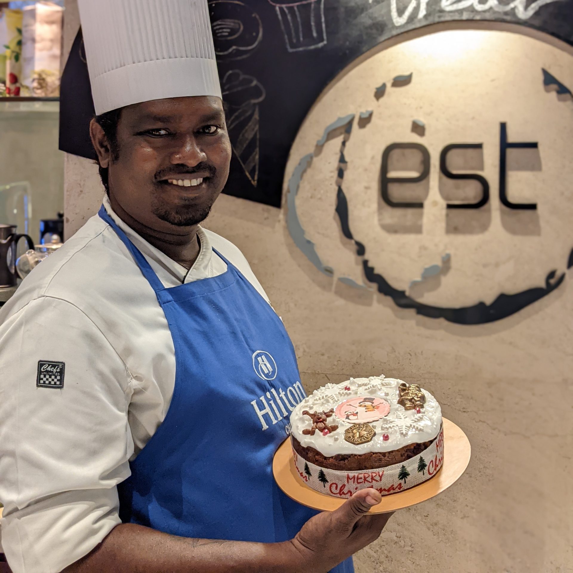 Favourite Christmas Delight: Pastry Chef Lenin Raj, Hilton Chennai ...