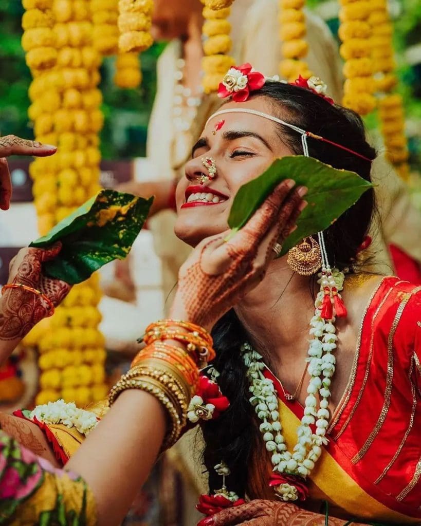   Traditional wedding in Maharashtra 