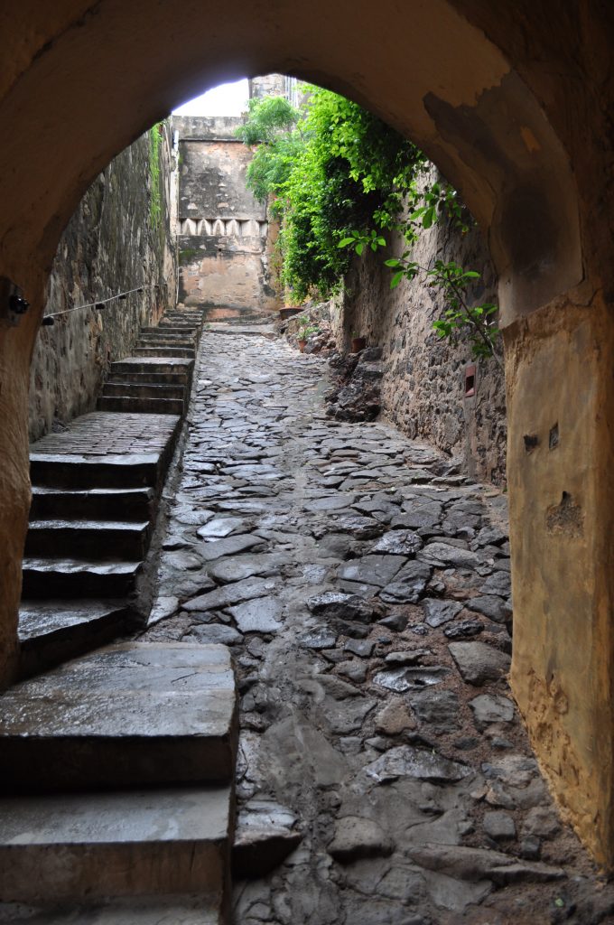 A passage at the Hill Fort Kesroli 10 beautiful lesser-known forts in Rajasthan