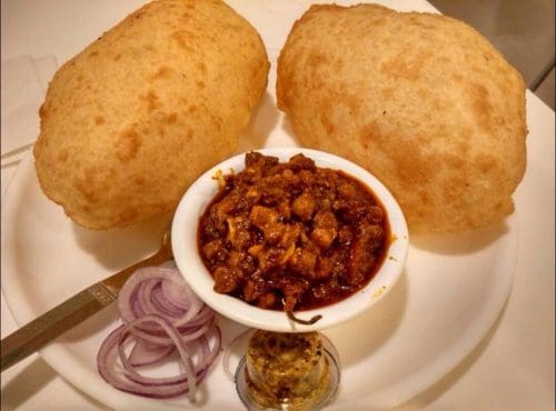  Best street food in Delhi - Chole Bhature Credit: MaharajaMandy 