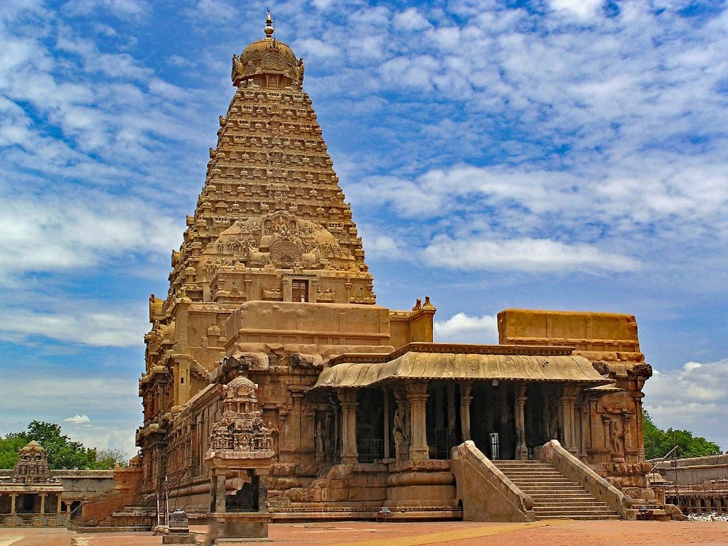 Tamil Nadu Brihadishvara Thanjavur India Templo