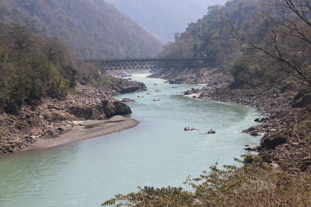 Rishikesh and Haridwar  
Rishikesh, a holy town with a quaint air of yoga, meditation, ancient temples and long forest treks 