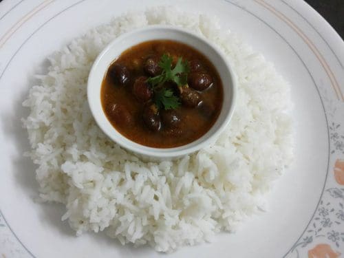   Best street food in Delhi - Rajma Chawal Credit: Sohilkhakhar 